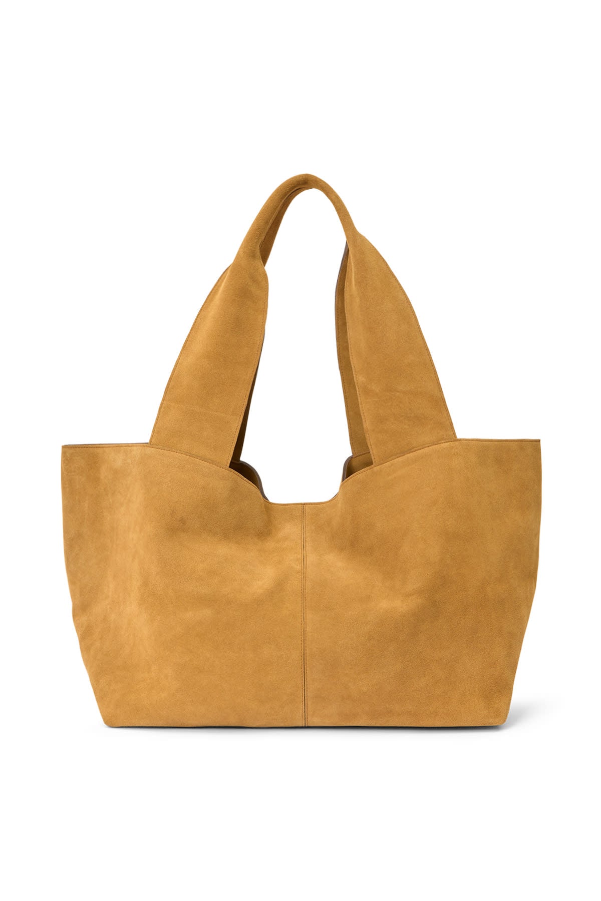 Semira - Heavy suede large bag I Whiskey Whiskey O/S 3 - Rabens Saloner - DK