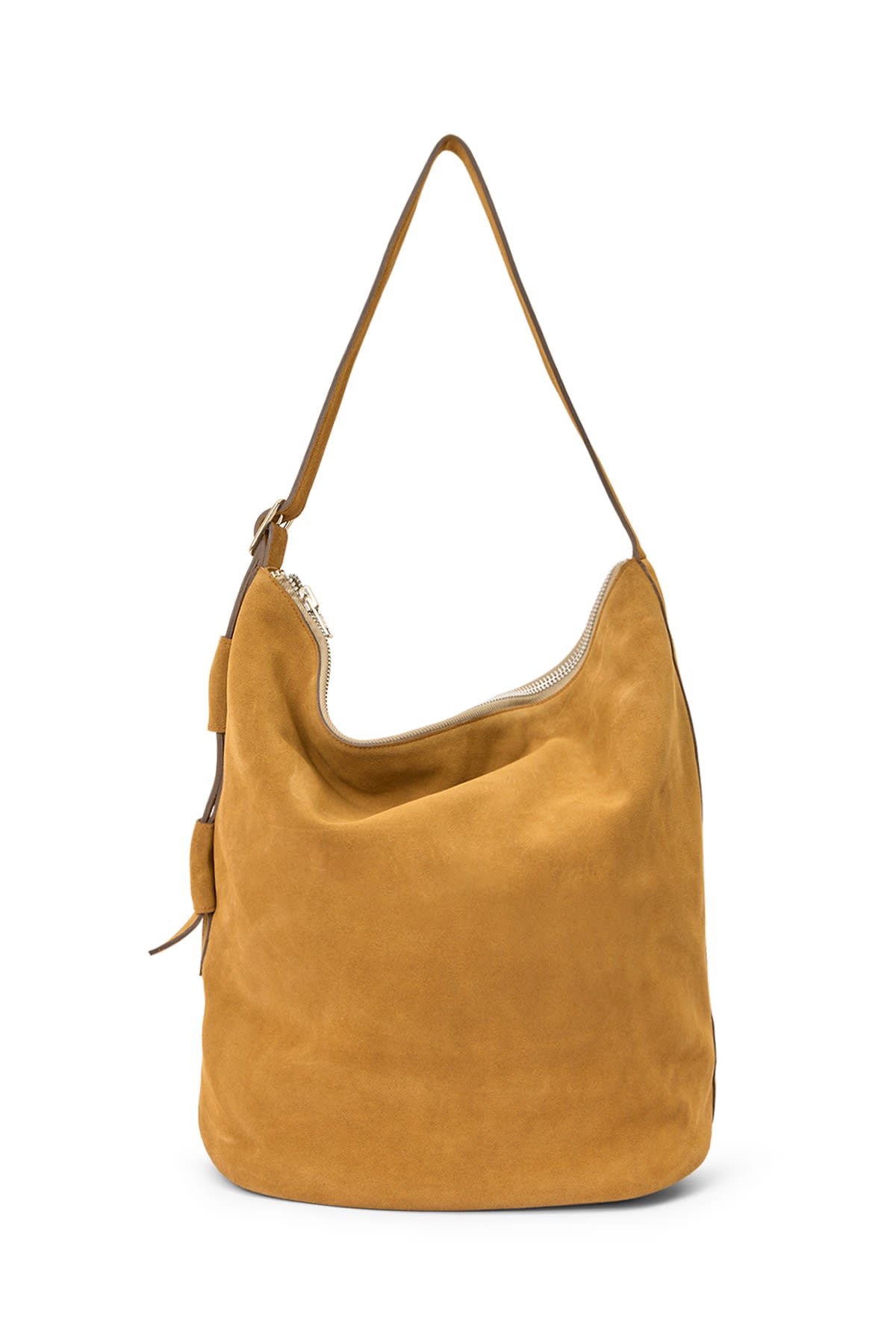 Shamika - Heavy suede shoulder bag I Whiskey Whiskey O/S 4 - Rabens Saloner - DK