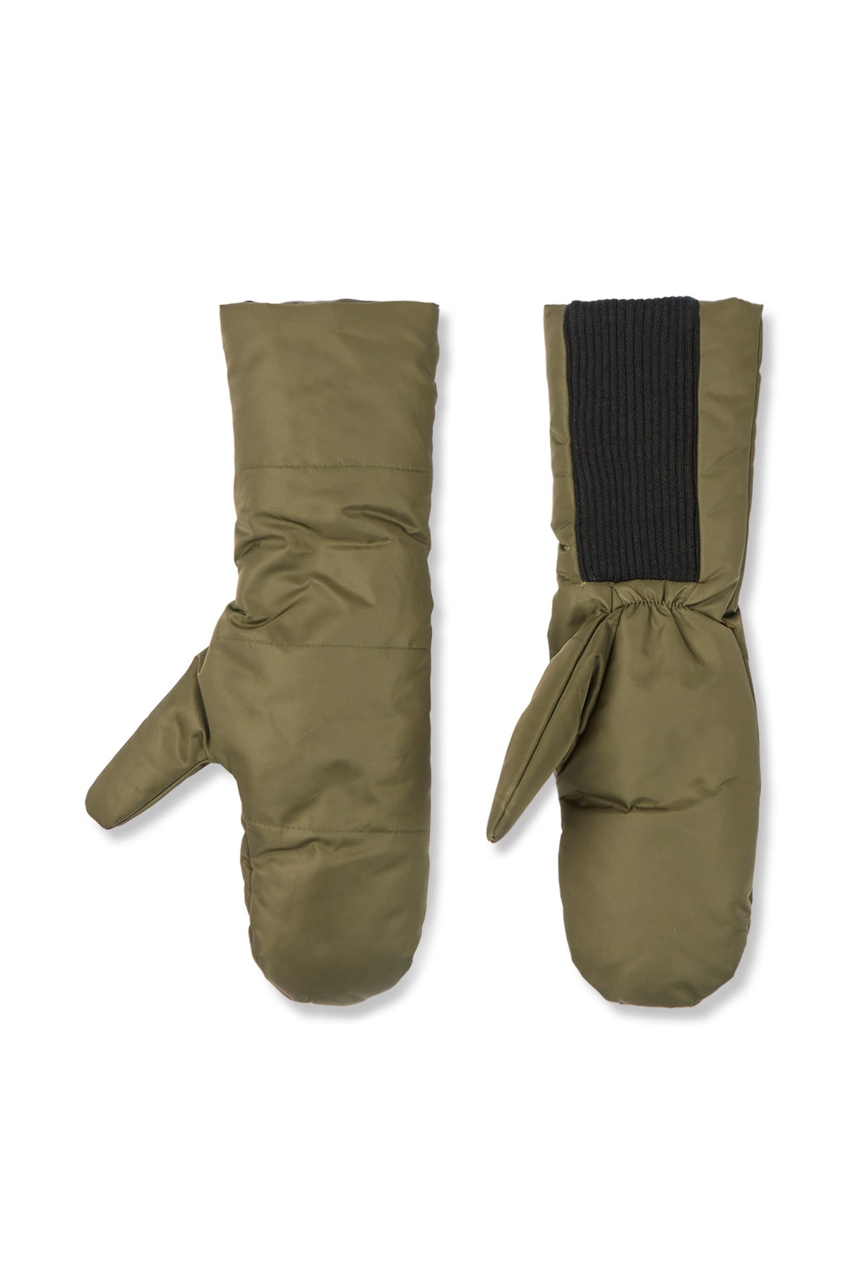 Rola - Padded tech mittens I Olive night Olive night O/S 1 - Rabens Saloner - DK