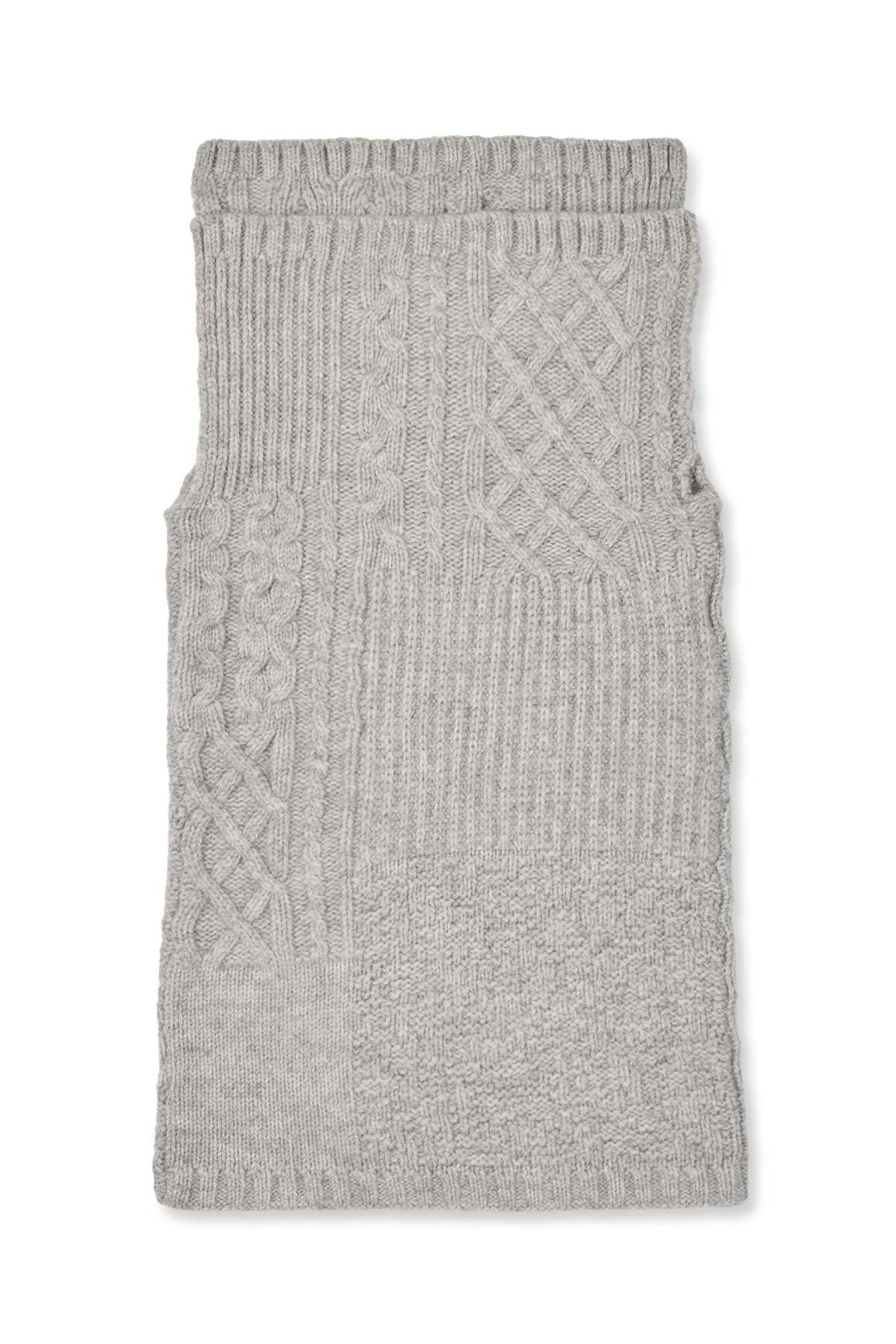 Talma - Smooth tailoring long jacket I Light grey melange Light grey melange O/S 2 - Rabens Saloner - DK