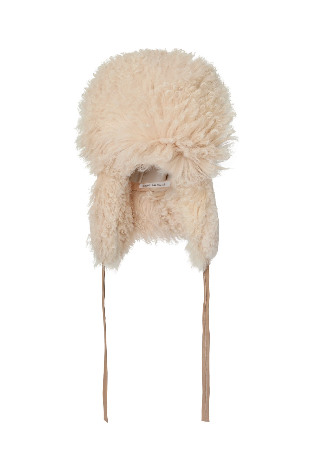 Lune - Duo shearling hat I Chalk 2 - Rabens Saloner - DK