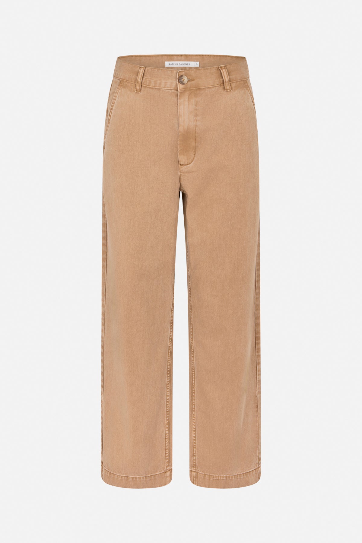 Sabina - Canvas pants I Washed tobacco Washed tobacco XS 4 - Rabens Saloner - DK
