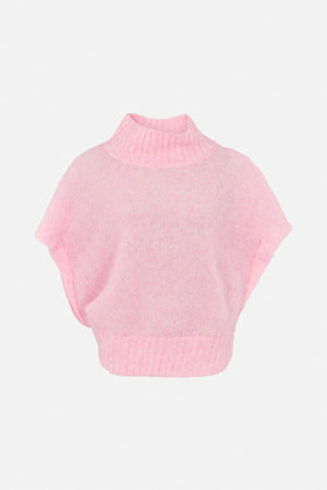 Asna - Superlight knit tunic top I Rose Rose XS/S 4 - Rabens Saloner - DK