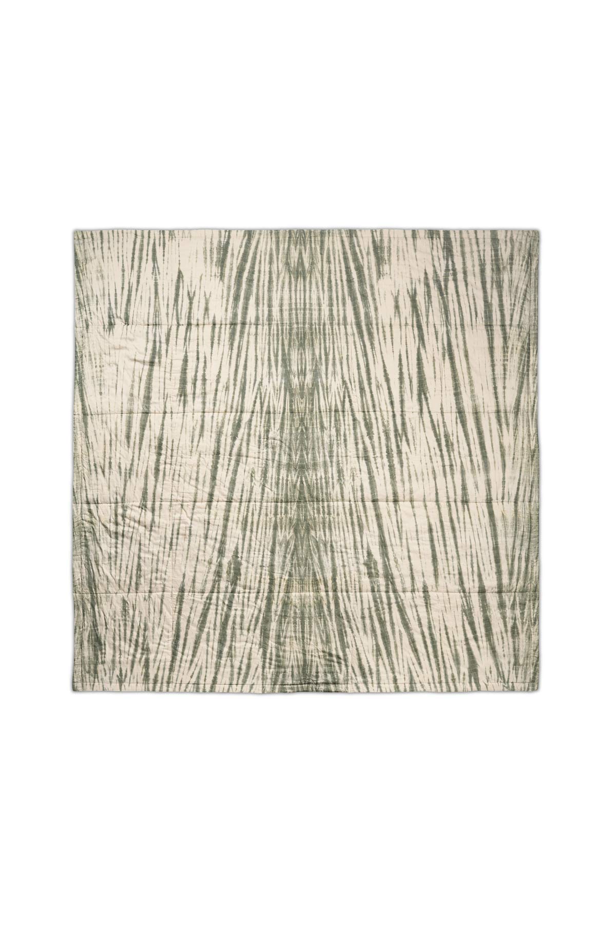 Tie-dye bed cover - Bed cover 270x270 cm I Sage combo 2 - Rabens Saloner - DK