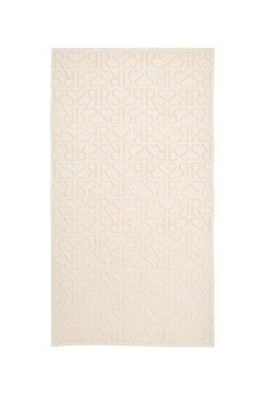 Monogram beach towel - Beach towel 100x180 cm I Ivory Ivory 100x180cm 1 - Rabens Saloner - DK