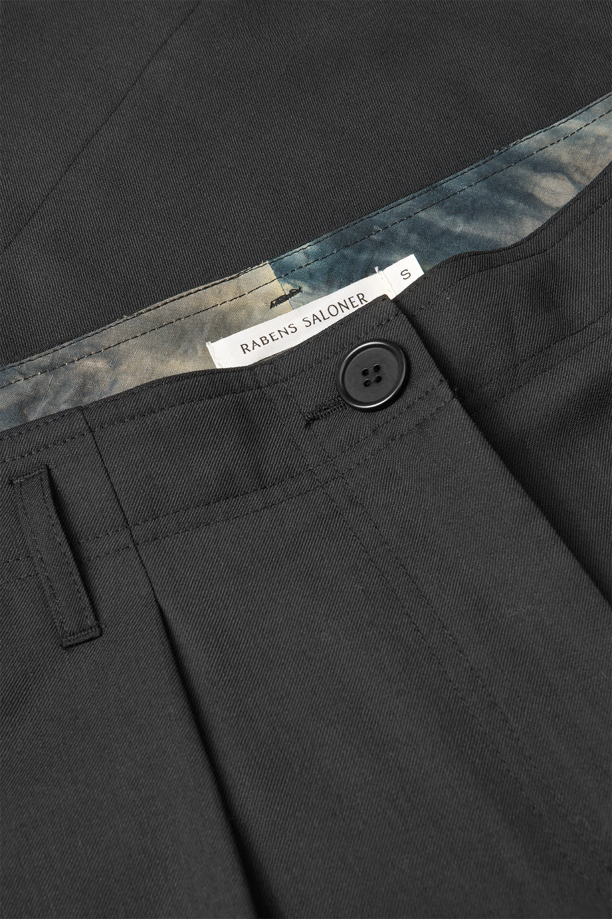 Feliza - Smooth tailoring shorts I Black 6 - Rabens Saloner - DK