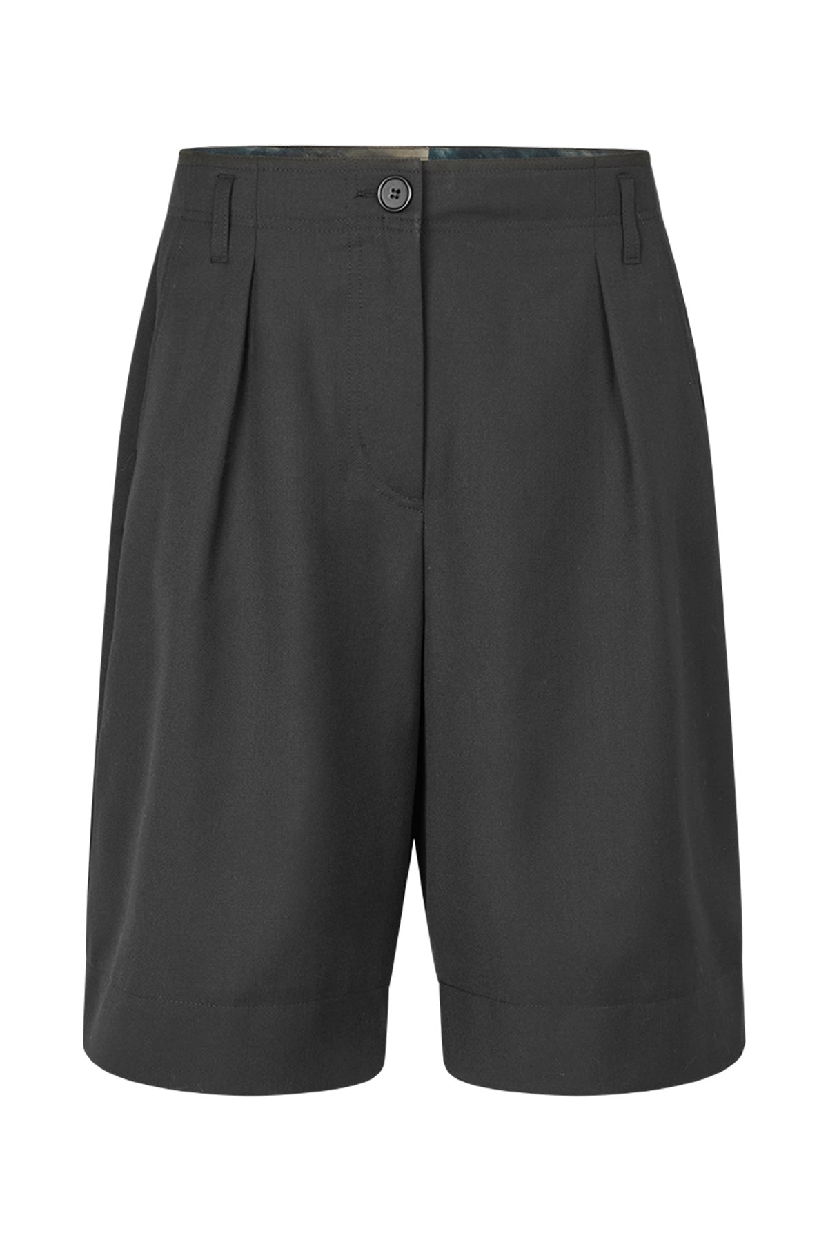 Feliza - Smooth tailoring shorts I Black Black XS 4 - Rabens Saloner - DK