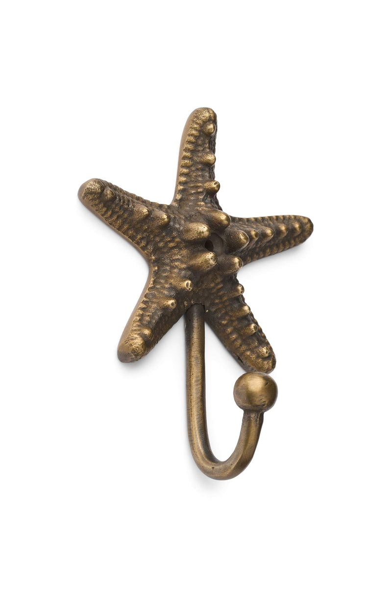 Starfish Hook Small - Rabens Apartment I Matte Brass 1 - Rabens Saloner - DK