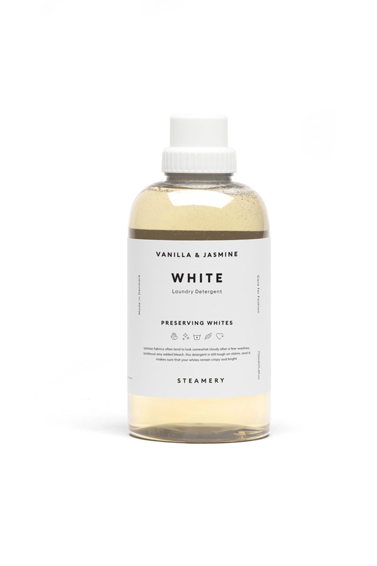 White Laundry Detergent – Steamery I Vanilla & Jasmine Vanilla & Jasmine 1 - Rabens Saloner - DK
