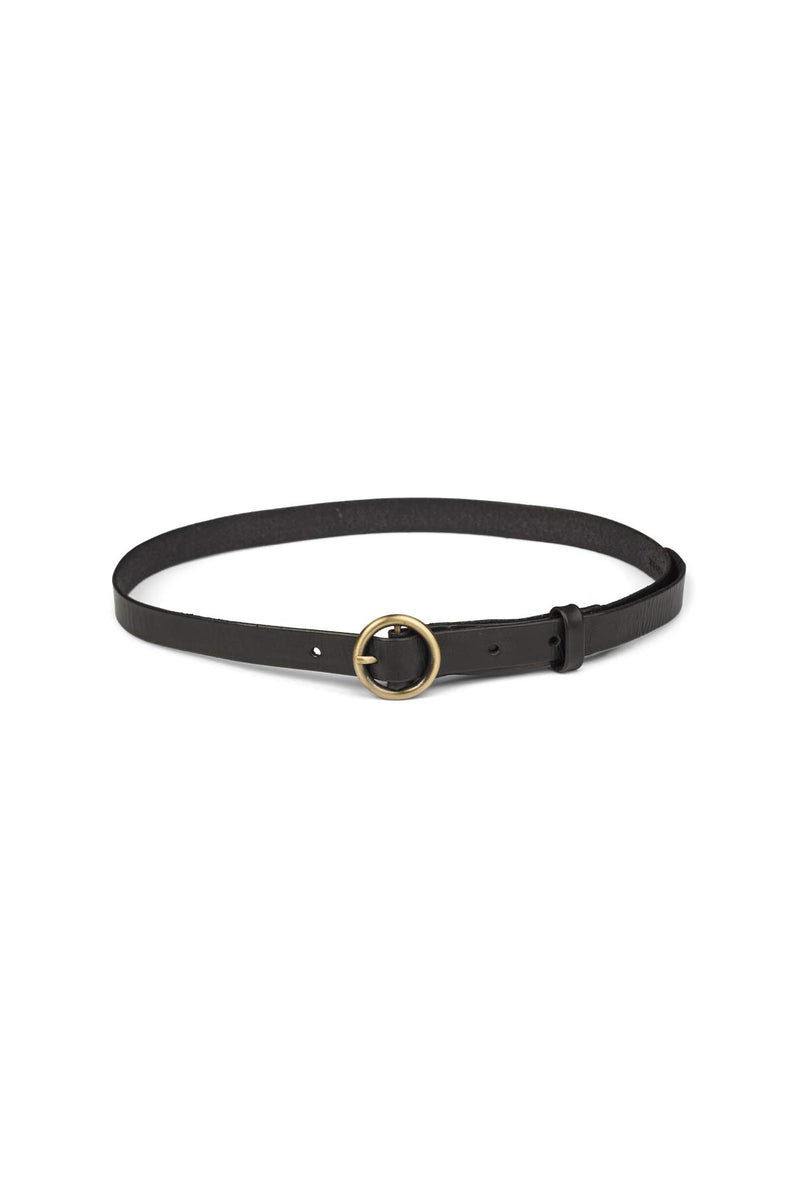 Kahina - Leather thin belt