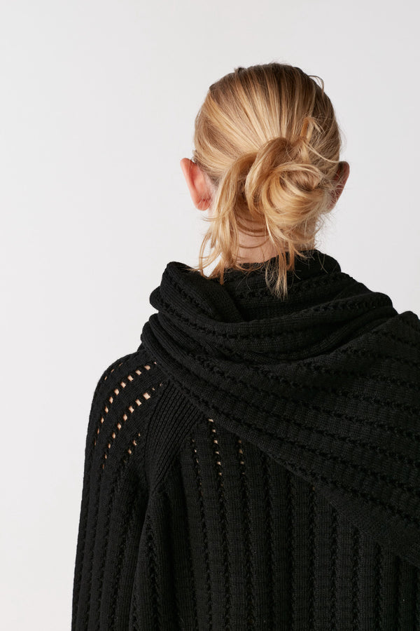 Calina - Square knit sweater