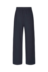 Calla - Light stretch relaxed pants I Navy 3 - Rabens Saloner - DK