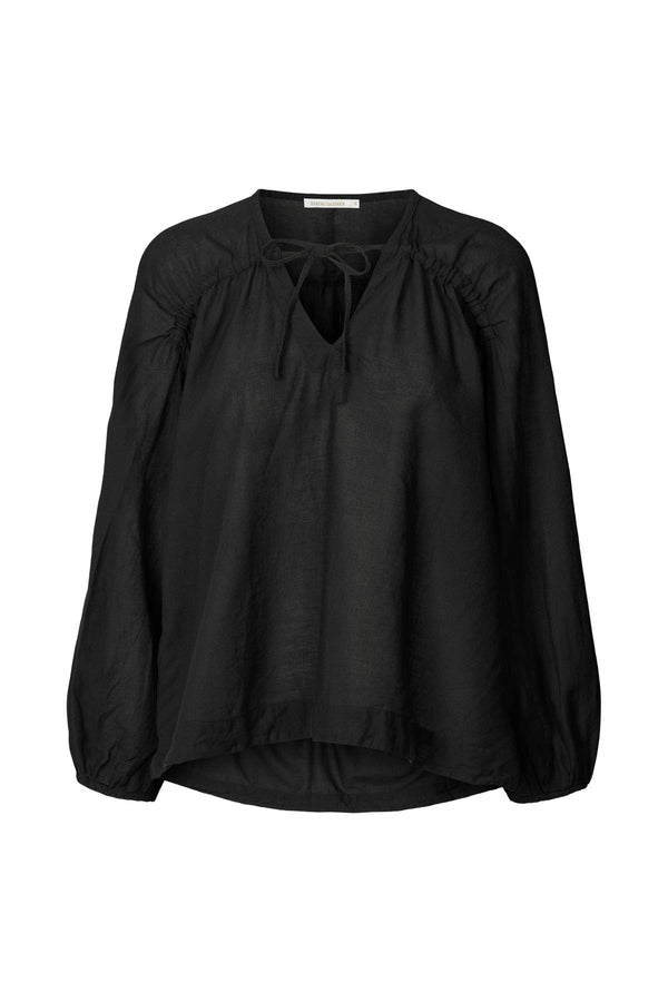 Roxy - Cotton blouse I Black