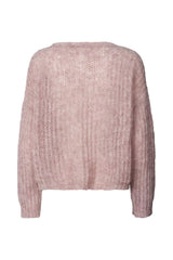 Engla - Fluffy rope boxy sweater I Dusty Rose