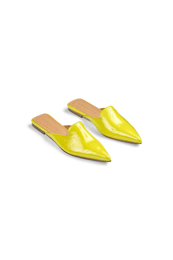 Addy - Pointy slipper I Lemon