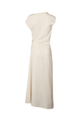 Orana - Aviator draped dress I Ivory    6 - Rabens Saloner - DK