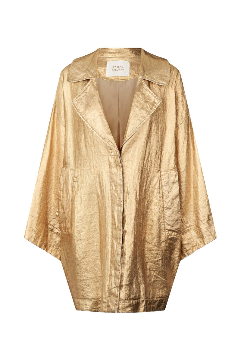 Jacqline - Midas gold jacket I Gold