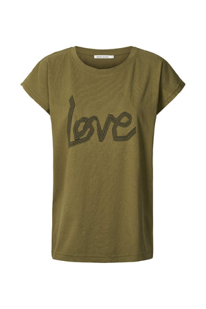 Anira - Ribbon love t-shirt I Army