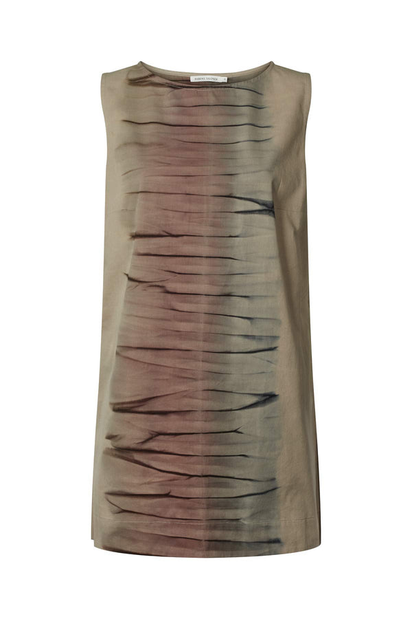 Lupita - Macaw Aline short dress I Grey combo Grey combo XS  1 - Rabens Saloner - DK