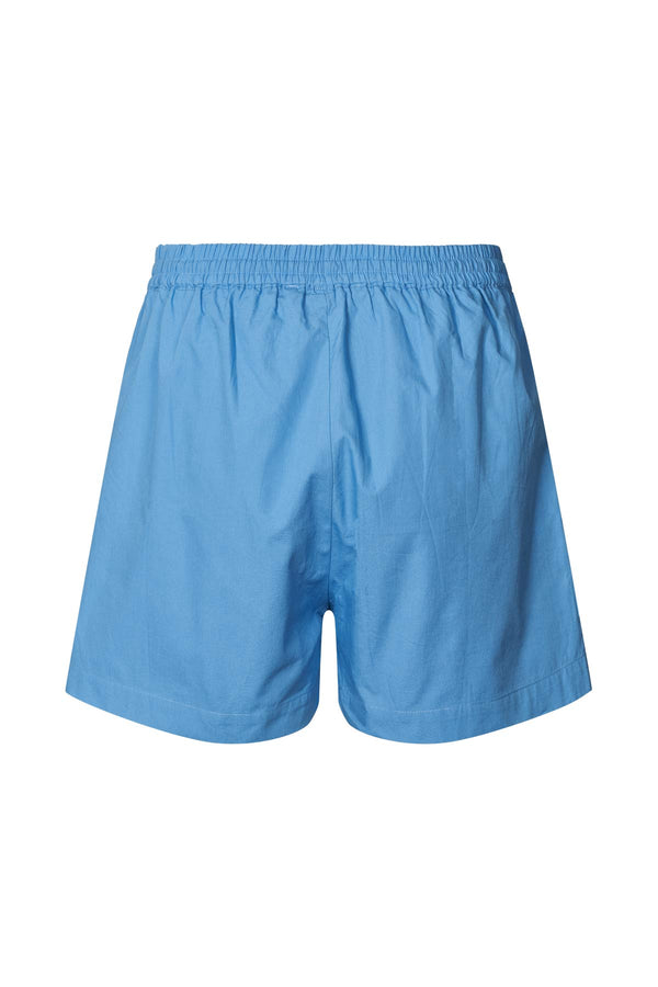 Jeanni - Poplin shorts I Blue