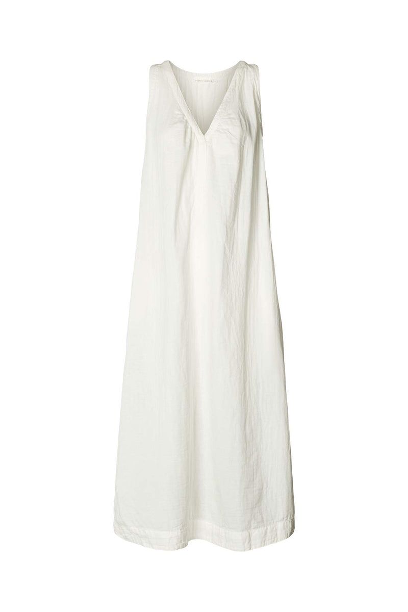 Lizza - Cotton double tank dress I White White XS 1 - Rabens Saloner - DK