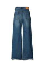 Ini - Denim pant I Washed Indigo 3 - Rabens Saloner - DK