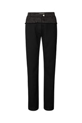 Pawa - Duo canvas pant I Black Black XS 5 - Rabens Saloner - DK