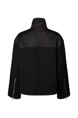 Montie - Duo canvas jacket I Black 4 - Rabens Saloner - DK