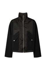 Montie - Duo canvas jacket I Black Black XS/S 3 - Rabens Saloner - DK