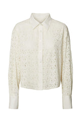 Seval - Lacey shirt I Chalk Chalk S 1 - Rabens Saloner - DK