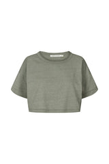 Muggi - Vintage cotton cropped t-shirt I Moon Moon XS/S  4 - Rabens Saloner - DK