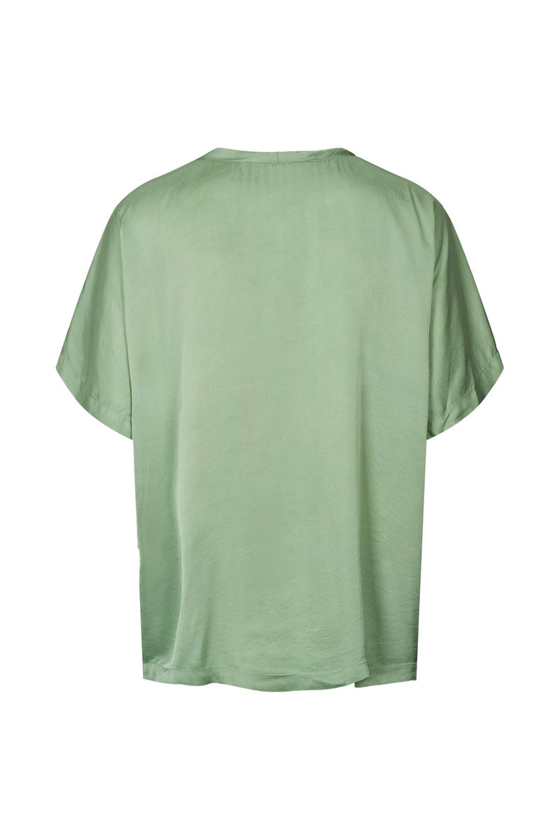 Maggi - Tidal blouse I Green combo 4 - Rabens Saloner - DK