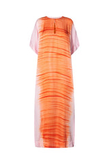 Maha - Tidal colomn dress I Orange combo Orange combo XS 3 - Rabens Saloner - DK