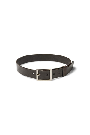 Jadeh - Leather belt I Black Black 75  3 - Rabens Saloner - DK