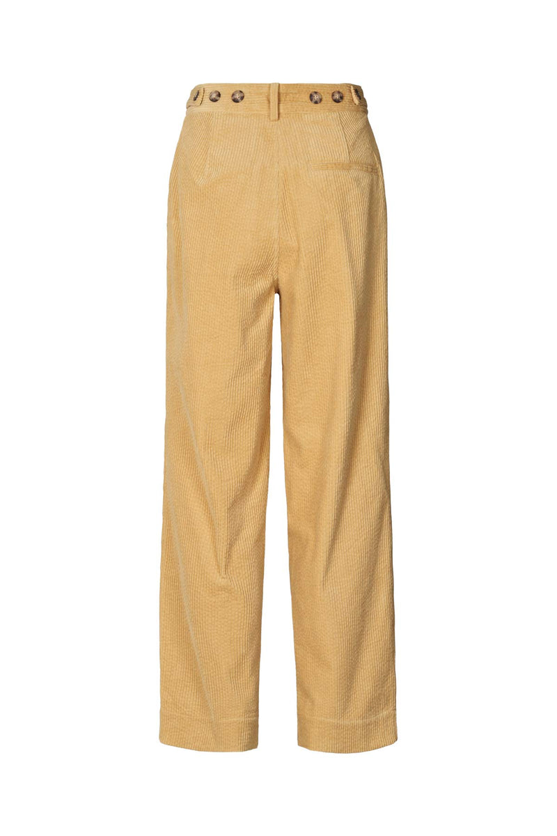 Carly - Corduroy pants I Mustard    5 - Rabens Saloner - DK