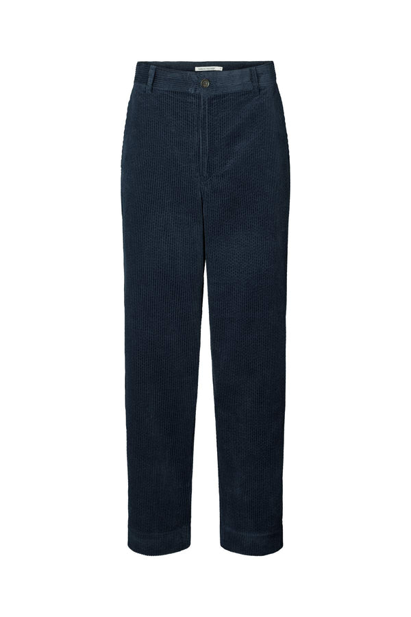 Carly - Corduroy pants I Dark navy Dark navy XS  1 - Rabens Saloner - DK