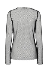 Jacka - Netting long sleeve top I Black    2 - Rabens Saloner - DK