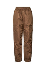 Justa - Nylon pants I Coffee Coffee XS 5 - Rabens Saloner - DK