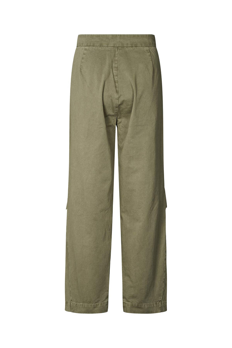 Alphas - Canvas light pants I Burnt olive    4 - Rabens Saloner - DK