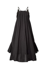 Shakira - Multi layer dress I Black    5 - Rabens Saloner - DK