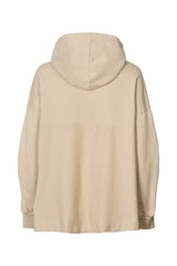 Sevilla - Loop back hoodie I Oyster    4 - Rabens Saloner - DK