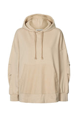 Sevilla - Loop back hoodie I Oyster Oyster XS/S  3 - Rabens Saloner - DK