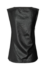 Alliyas - Glazed top I Black Black XS 1 - Rabens Saloner - DK