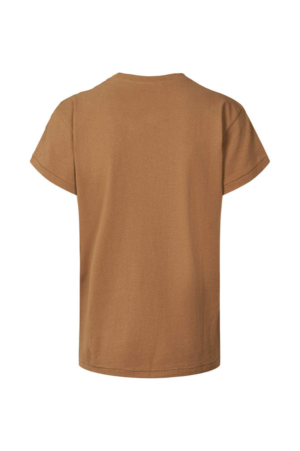 Ambla - Eagle t-shirt I Hazelnut 2 - Rabens Saloner - DK