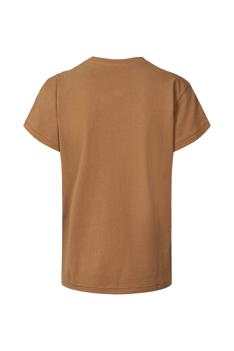 Ambla - Eagle t-shirt I Hazelnut    4 - Rabens Saloner - DK