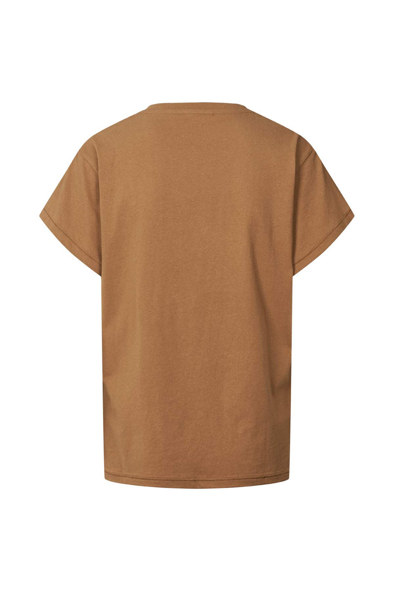 Ambla - Wild @heart t-shirt I Hazelnut 2 - Rabens Saloner - DK