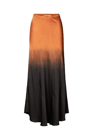 Lucill - Flow bias skirt I Burnt orange combo Burnt orange combo XS 4 - Rabens Saloner - DK