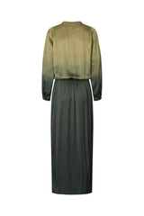 Vera - Flow wrap over dress I Army combo 2 - Rabens Saloner - DK