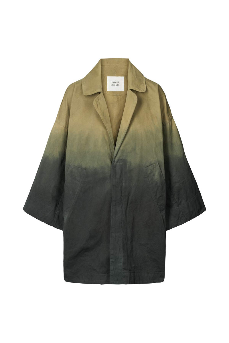 Jacqline - Flow drill oversize jacket I Army combo Army combo XS/S 4 - Rabens Saloner - DK