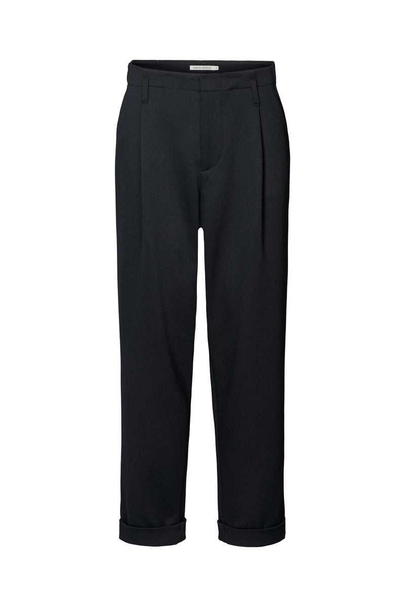 Raina - Tailored pleat pants I Black navy combo Black navy combo XXS  3 - Rabens Saloner - DK